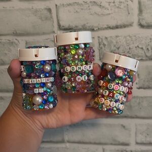 Bedazzled Pill Bottle